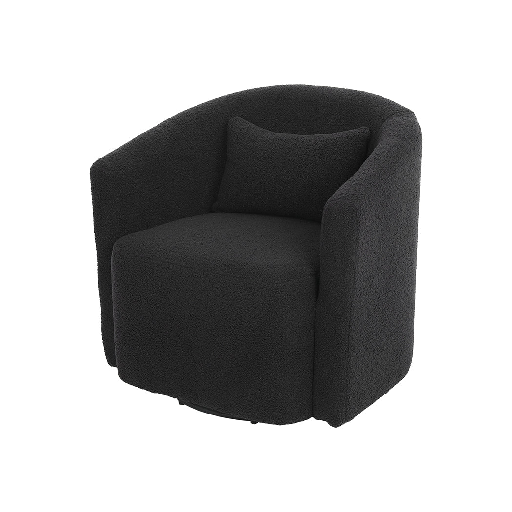 Levede Fleece Rocking Chair-2065254415710949376