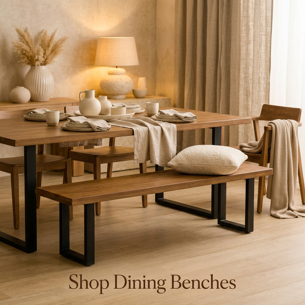 Dining Benches & Bench Seating - The Willow Stone Collective