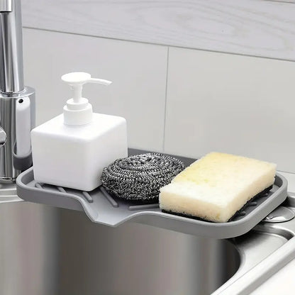 Kitchen Sink Silicone Tray with Drainage System