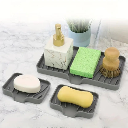 Kitchen Sink Silicone Tray with Drainage System