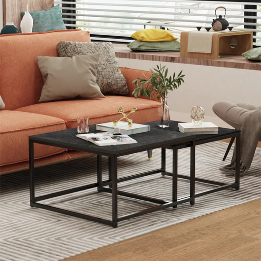 Modern Nesting Coffee Table Set