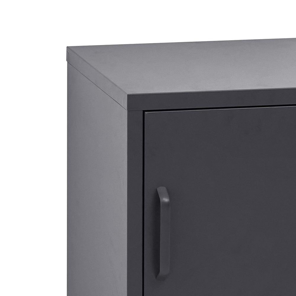 Artiss Bedside Table Metal Cabinet