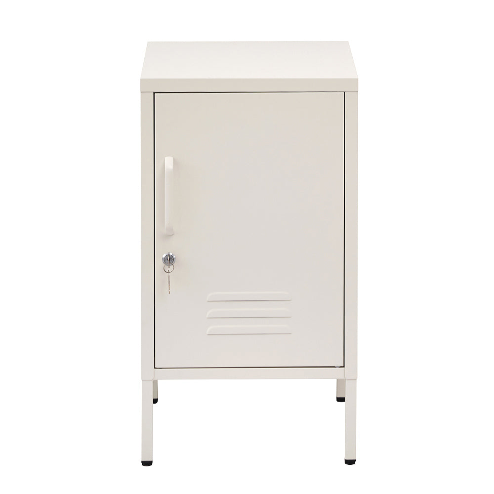 Artiss Bedside Table Metal Cabinet