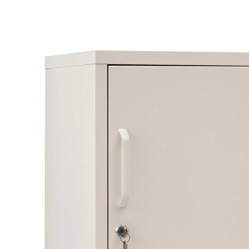 Artiss Bedside Table Metal Cabinet