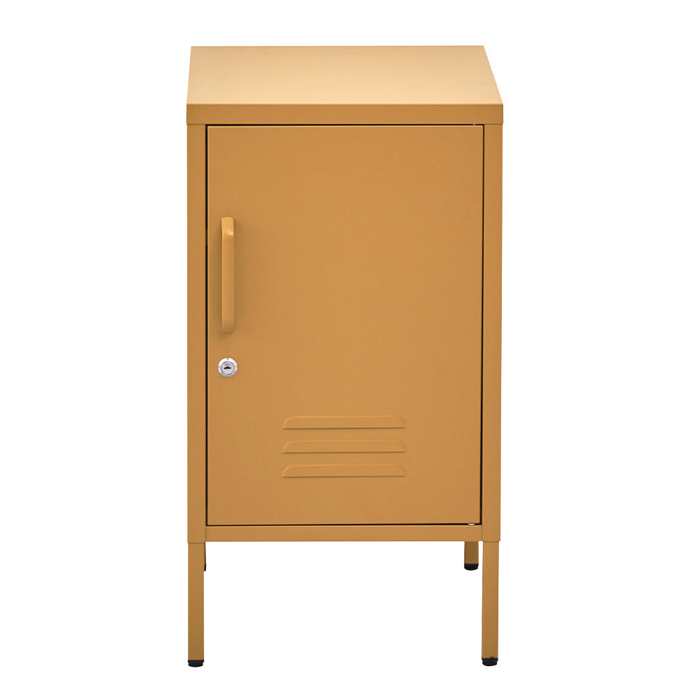 Artiss Bedside Table Metal Cabinet
