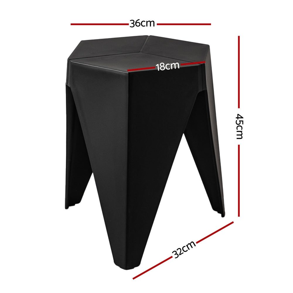 Artiss 4PC Puzzle Stool Bar Stools Stackable
