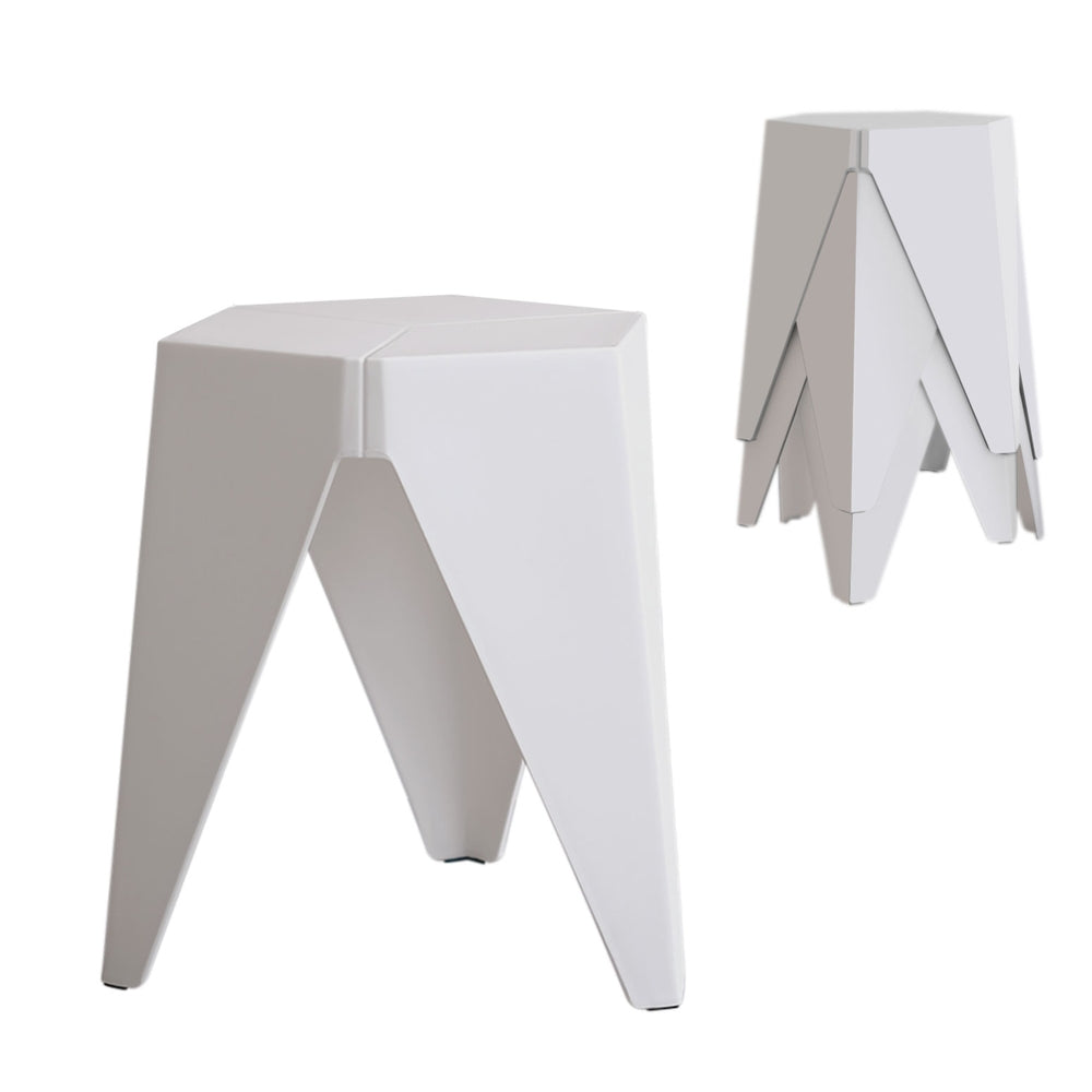 Artiss 4PC Puzzle Stool Bar Stools Stackable