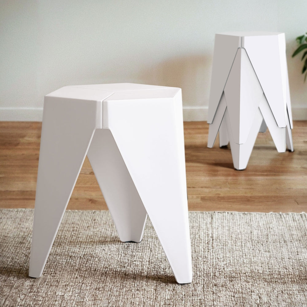 Artiss 4PC Puzzle Stool Bar Stools Stackable