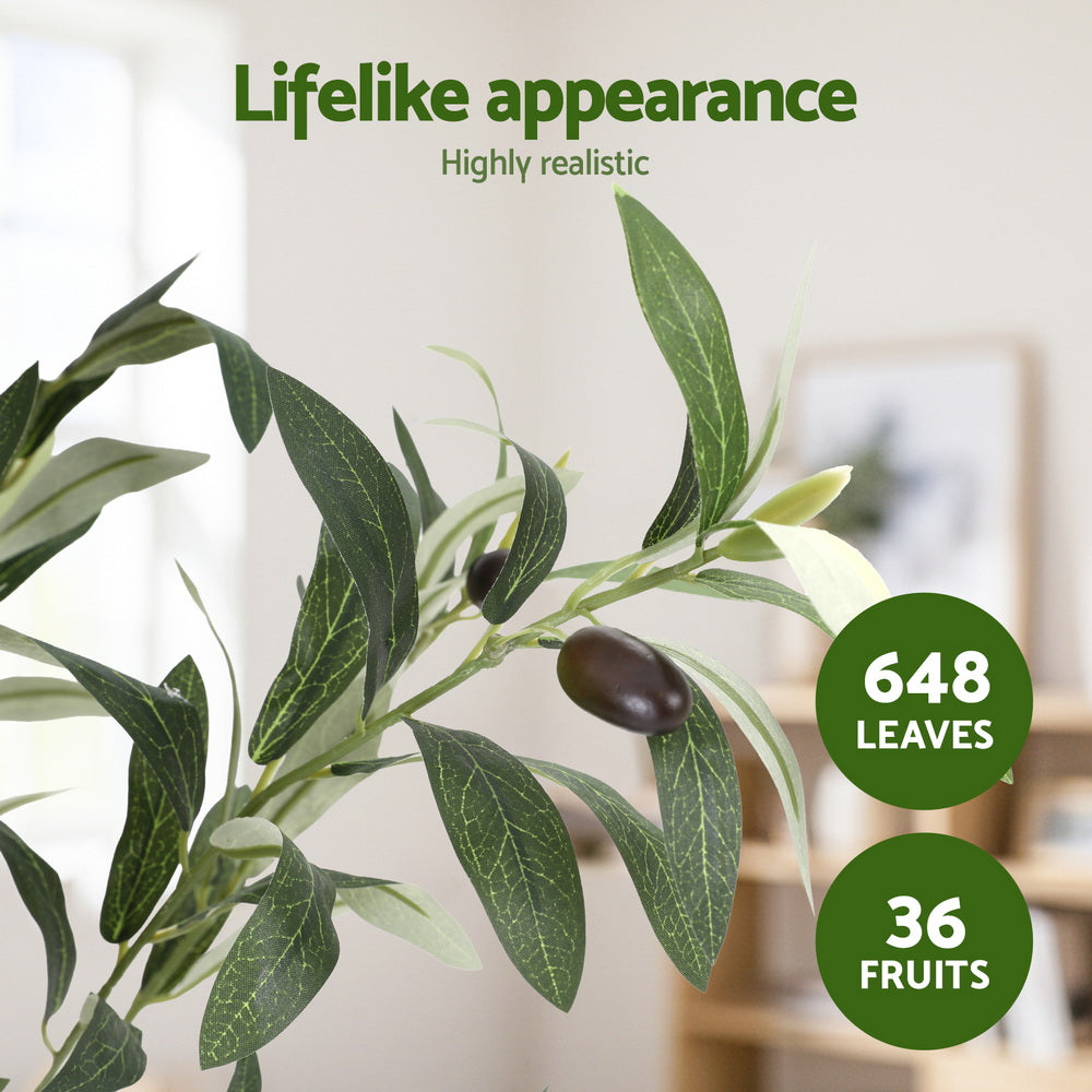 Artificial Olive Tree – Lifelike Indoor Decor, 155cm