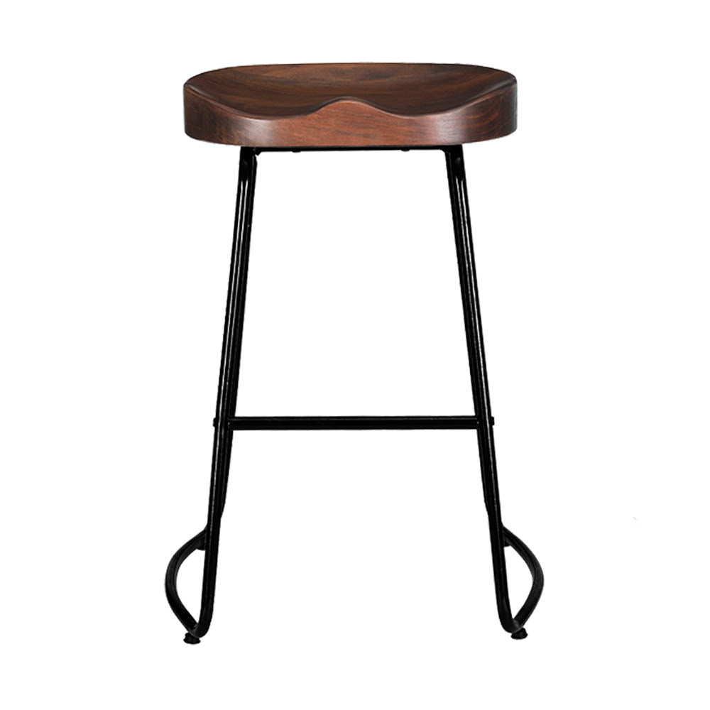 TWSC 2x Bar Stools Tractor Seat 65cm