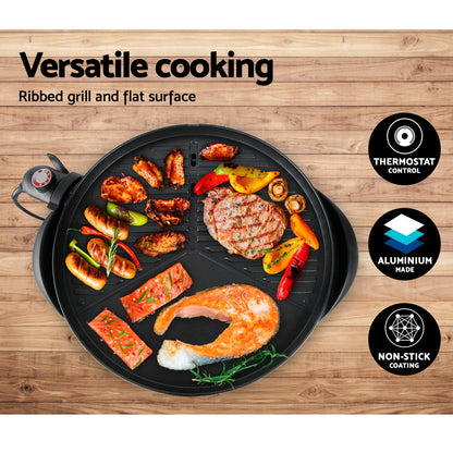 Grillz Electric BBQ Smoker – Adjustable Temperature, Indoor & Outdoor Use