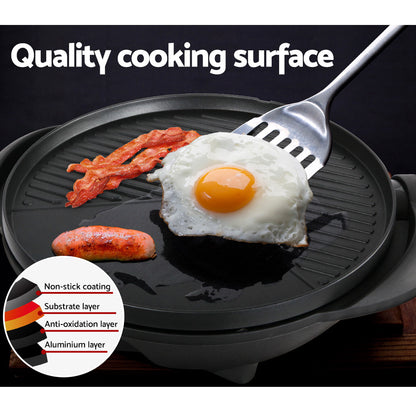 Grillz Electric BBQ Smoker – Adjustable Temperature, Indoor & Outdoor Use