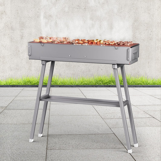 Grillz BBQ Grill Charcoal Smoker Portable Barbecue
