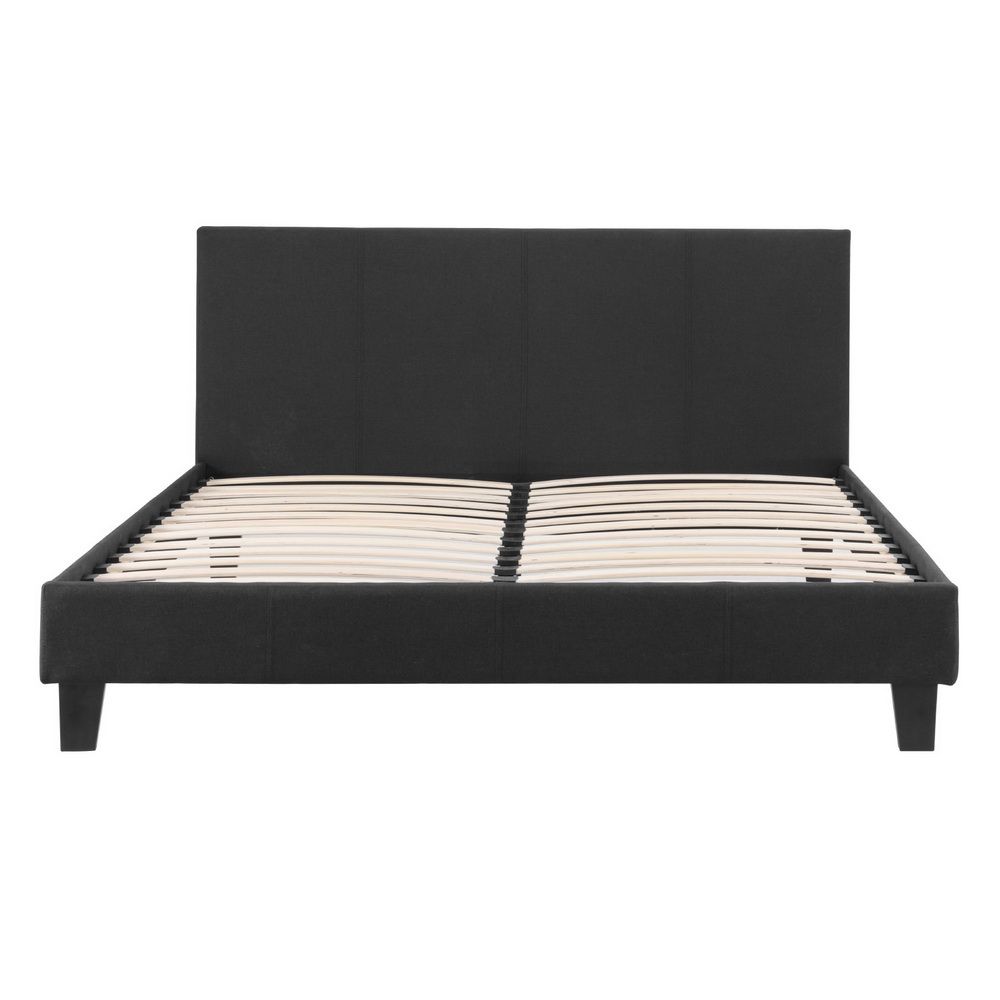 TWSC Bed Frame Queen Size Charcoal NEO