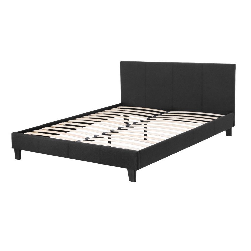 TWSC Bed Frame Queen Size Charcoal NEO
