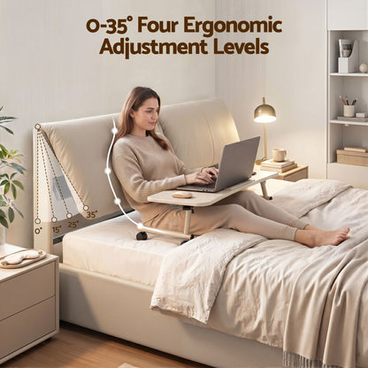 TWSC Queen Bed Frame Gas Lift Storage 3 Drawers Adjustable Headboard Platform Base