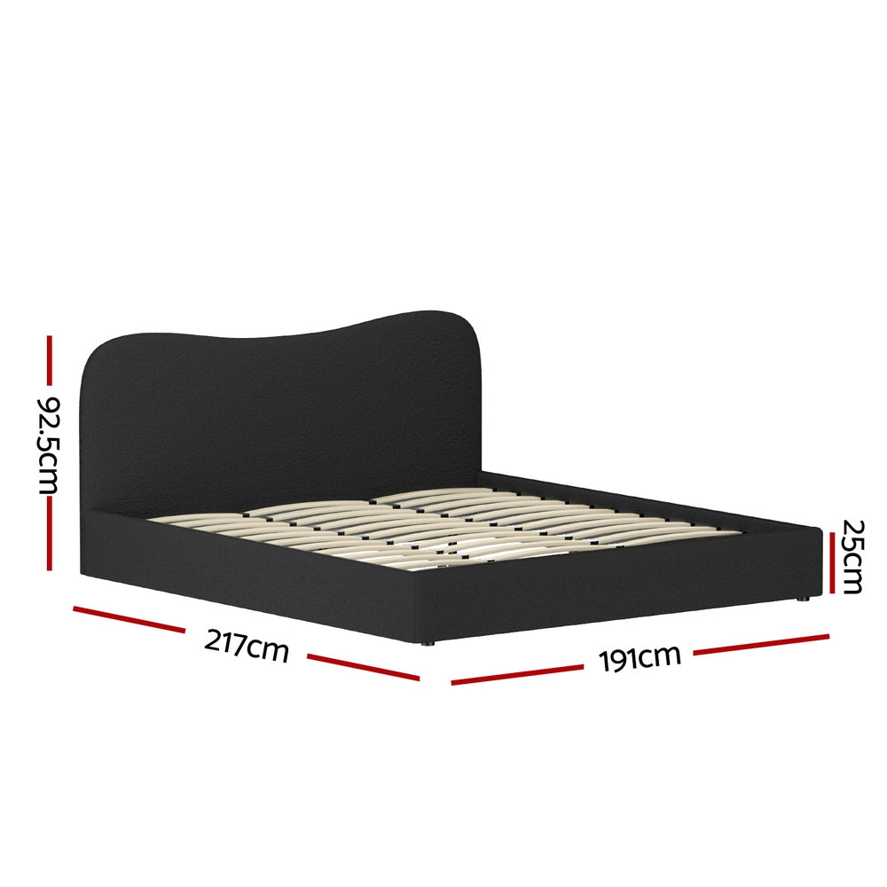 Artiss Bed Frame Boucle DARA