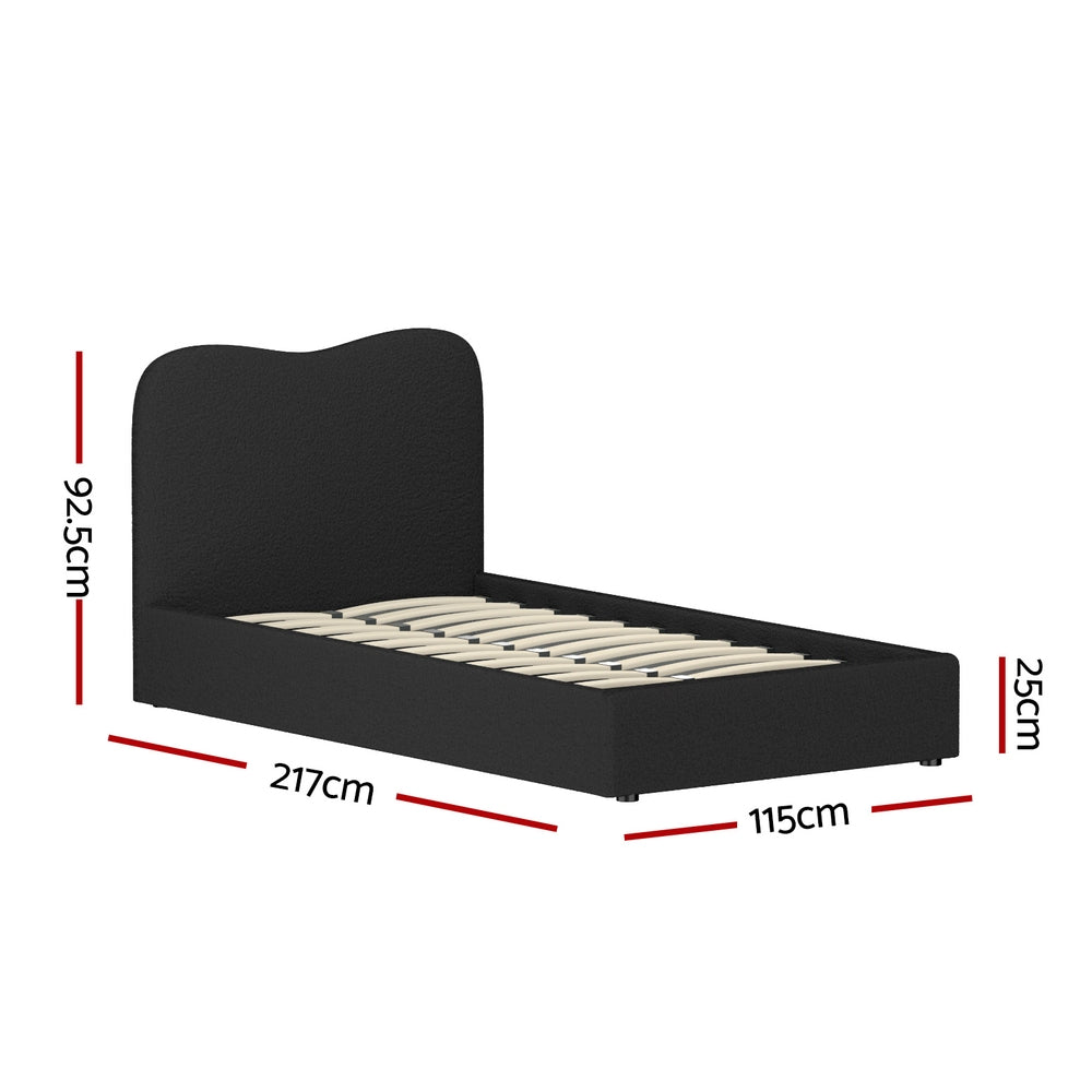 Artiss Bed Frame Boucle DARA
