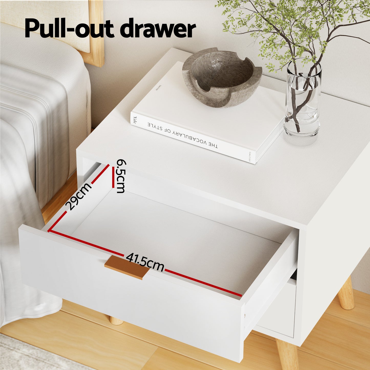 TWSC Queen Bed Frame Bedside Table Set Gas Lift Storage Base with Boucle Fabric Upholstered Headboard 2 Drawer Nightstand for Bedroom Furniture