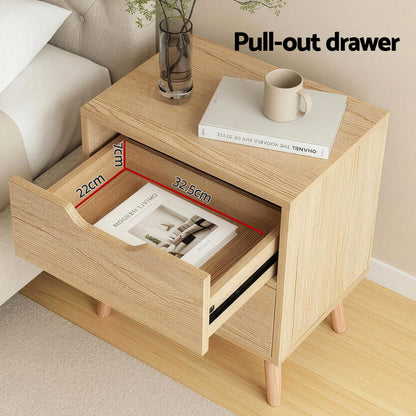 TWSC Double Bed Frame with Storage and Bedside Table Set Tufted Linen Gas Lift Bed Base and 2-Drawer Nightstand