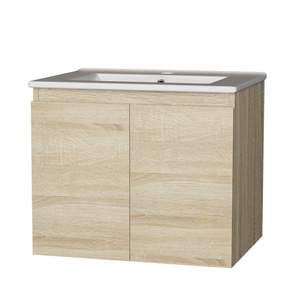 Cefito Vanity Unit with Basin 915mm and 600mm in Oak, Grey, and Walnut