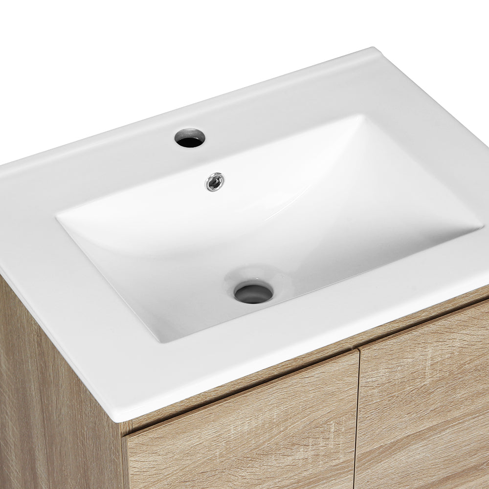 Cefito Vanity Unit with Basin 915mm and 600mm in Oak, Grey, and Walnut
