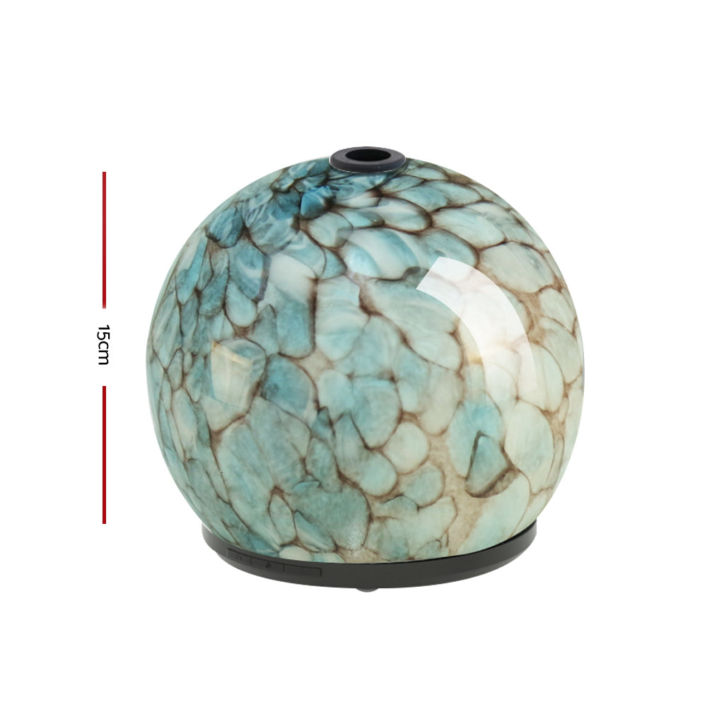 Aroma Diffuser - Ultrasonic Aromatherapy, 240ml Glass Design