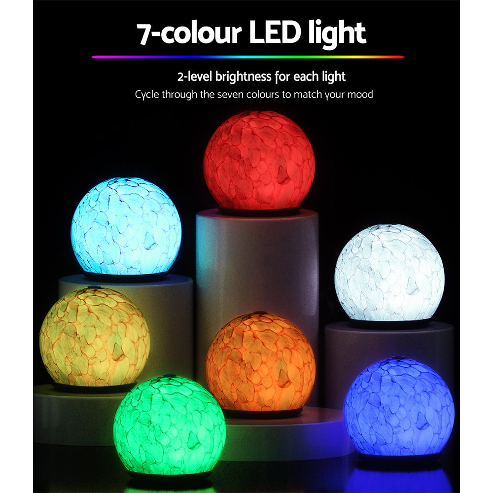 Aroma Diffuser - Ultrasonic Aromatherapy, 240ml Glass Design