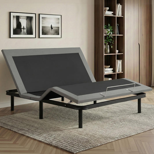 Adjustable Electric Bed Frame – Wireless Remote, King Size, Zero Gravity Mode