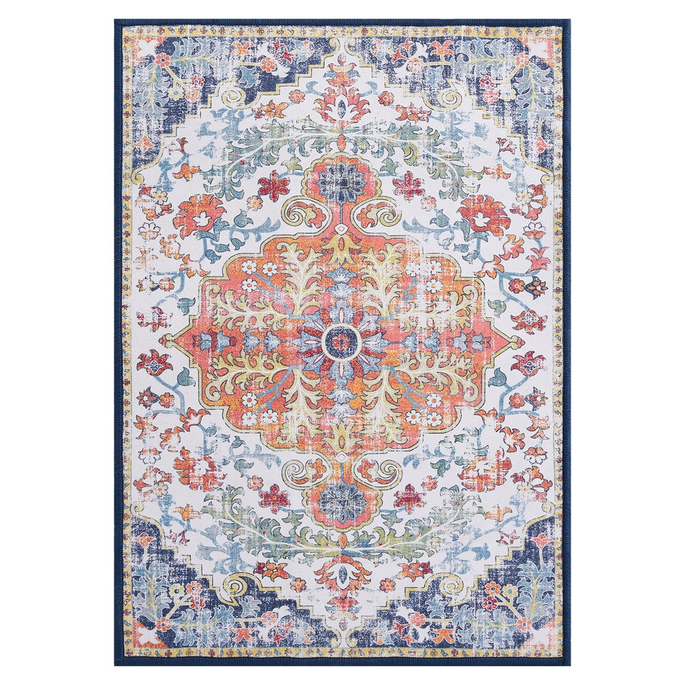Floor Rug – Washable Geometric Design, 240x340cm