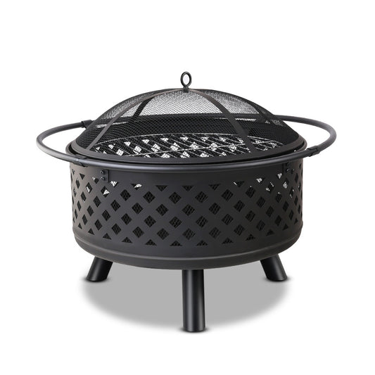 Grillz Fire Pit BBQ Grill
