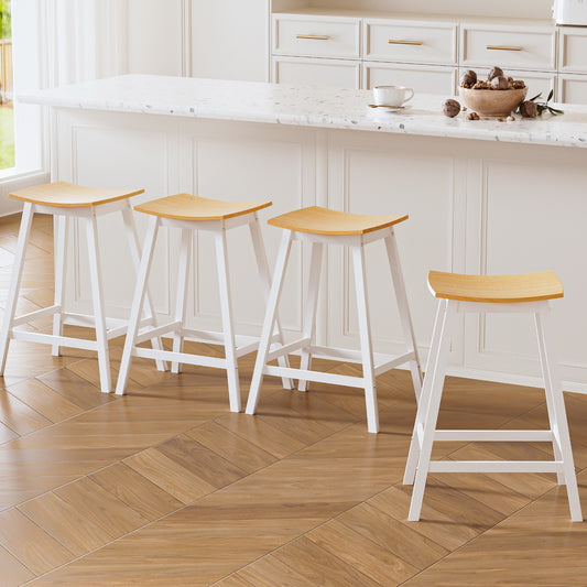 Artiss Bar Stools Wooden Chairs Oak