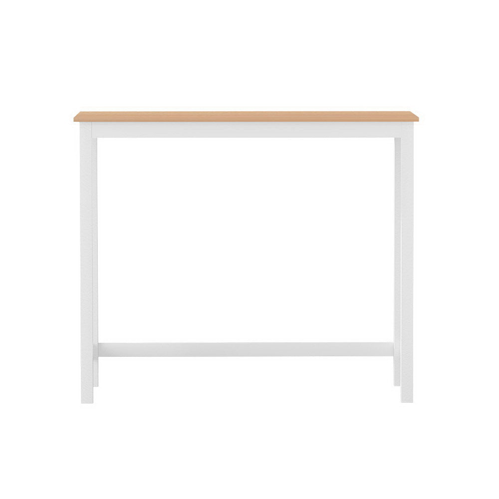 Ari Bar Table - Solid Pine Wood, 108cm Rectangular