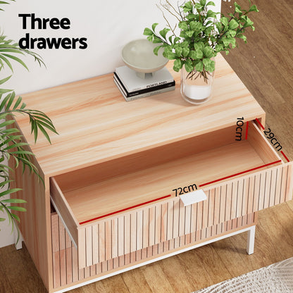 TWSC 3 Chest of Drawers  - LURA Pine