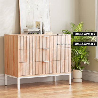 TWSC 3 Chest of Drawers  - LURA Pine