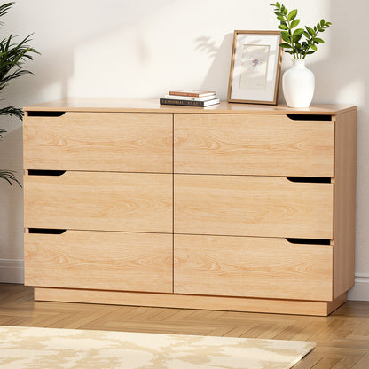 TWSC 6 Chest of Drawers Dresser Table Pine