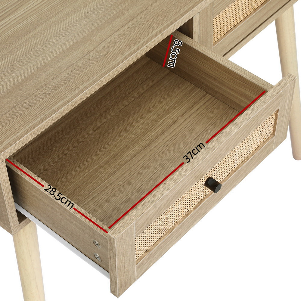 TWSC Dressing Table Set Rattan Frances