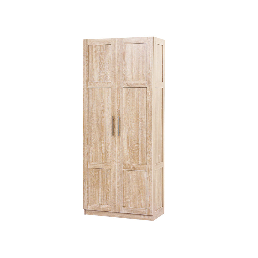 Buffet Sideboard Cabinet – Adjustable Shelves, Pine Wood Finish