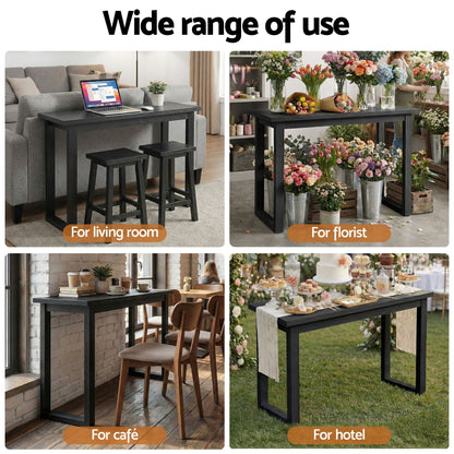 TWSC Console Table 110CM Black