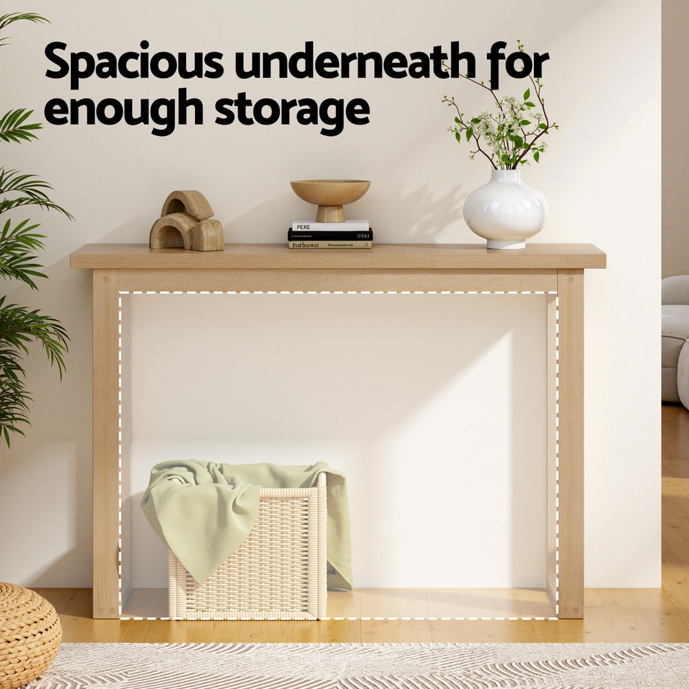 TWSC Console Table 110CM Pine