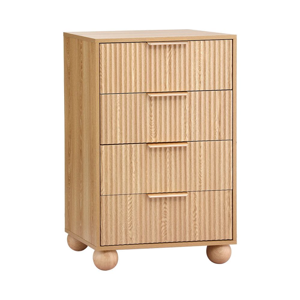 TWSC 4 Chest of Drawers Dresser Tallboy Pine