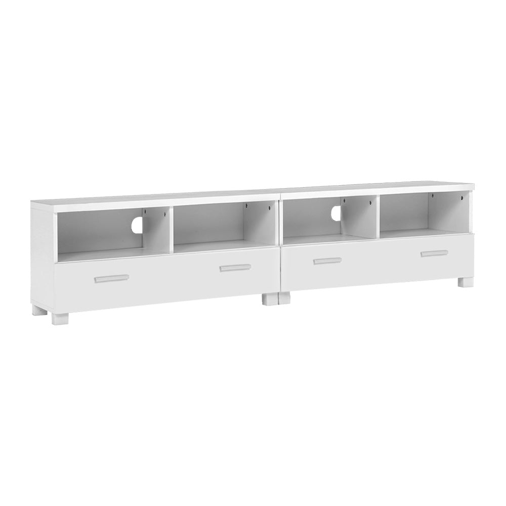 Entertainment Unit – Versatile 3-in-1 Design, White, 180cm