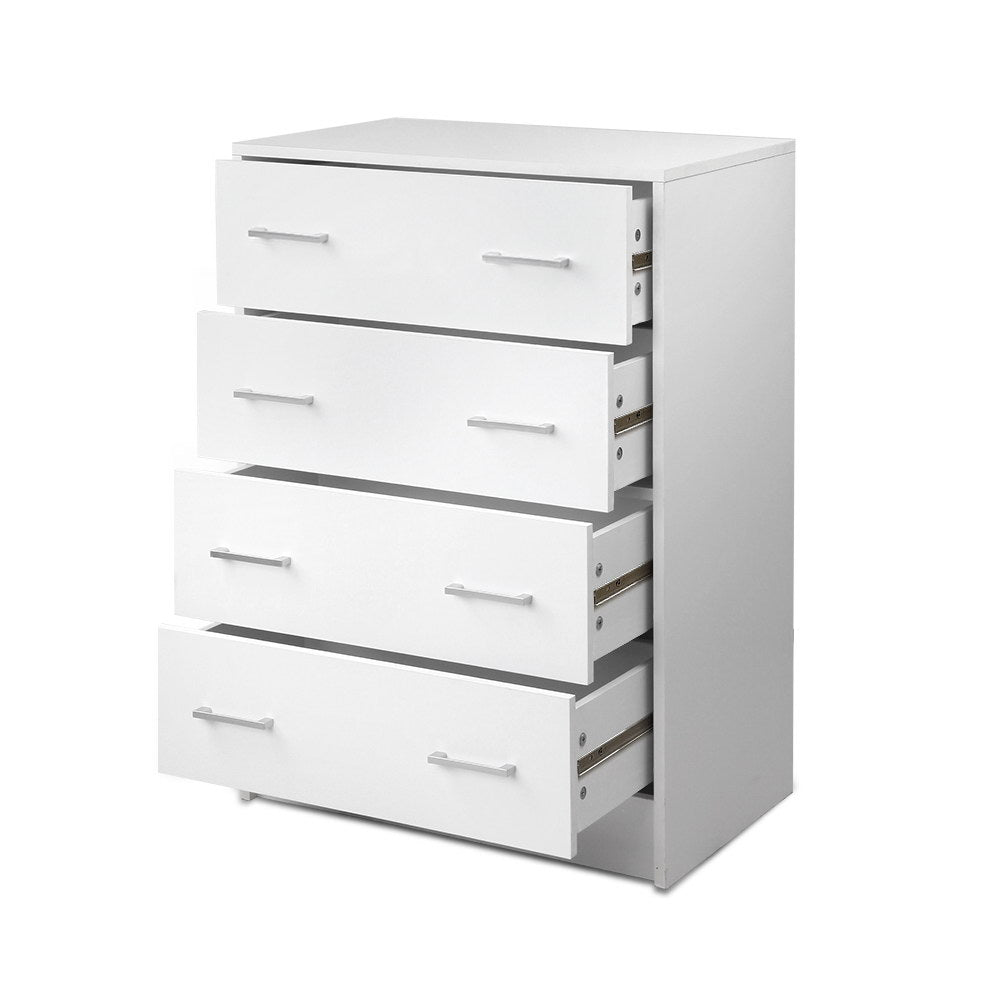 TWSC 4 Chest of Drawers - ANDES White