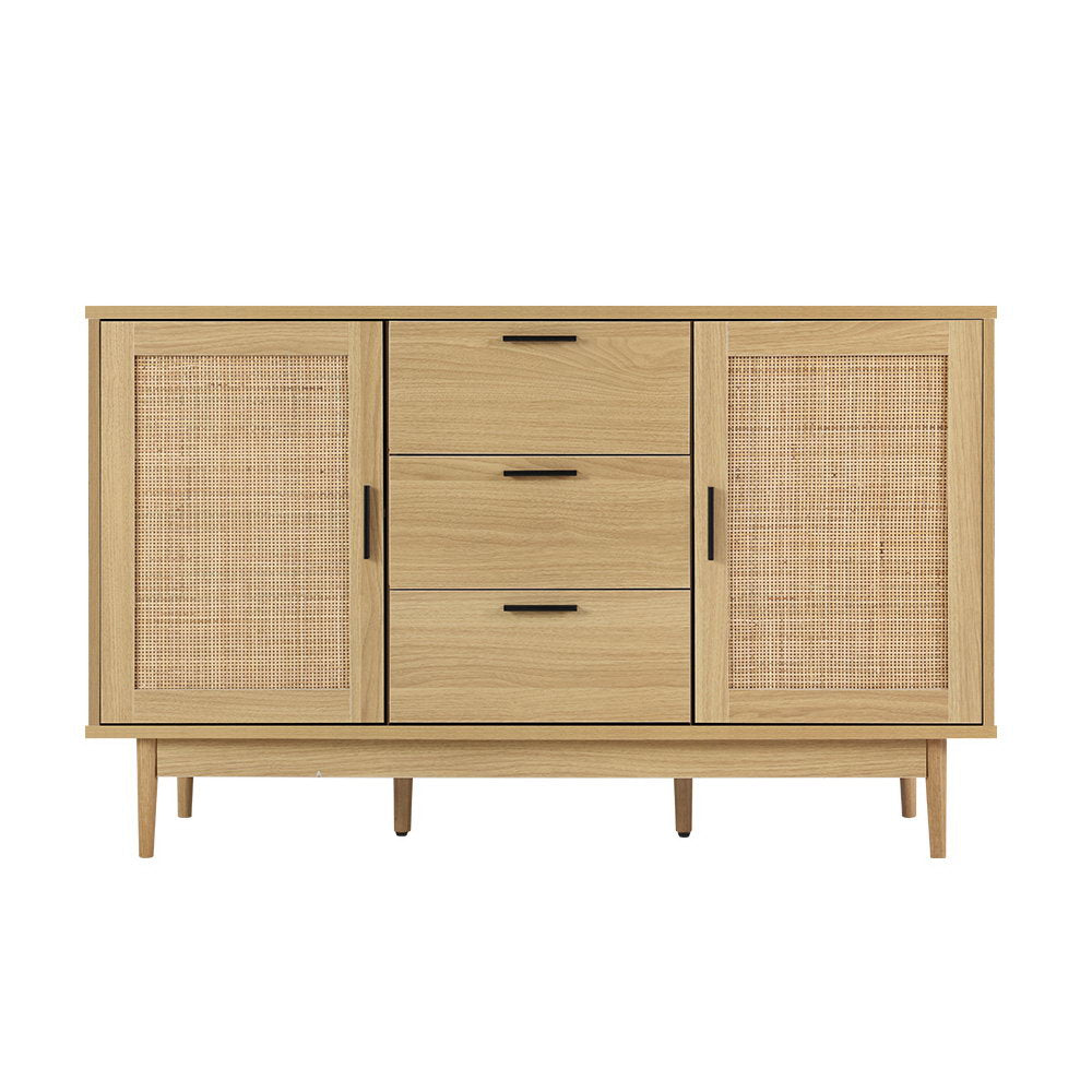 TWSC Rattan Buffet Sideboard - BRIONY Oak