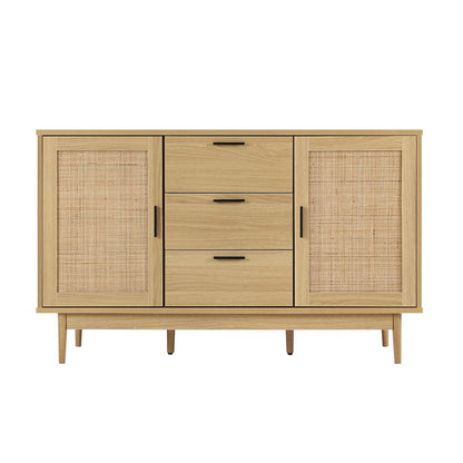 TWSC Rattan Buffet Sideboard - BRIONY Oak