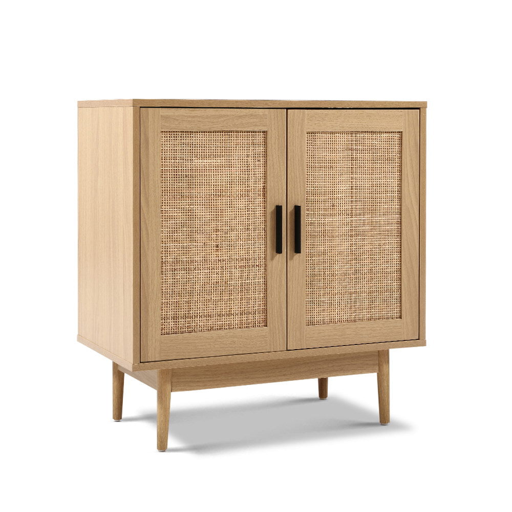 TWSC Rattan Buffet Sideboard 2 Doors - BRIONY Oak