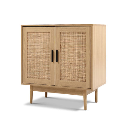 TWSC Rattan Buffet Sideboard 2 Doors - BRIONY Oak