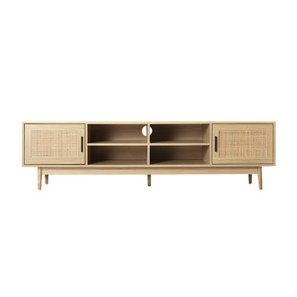 TWSC TV Cabinet Entertainment Unit 180cm Rattan Cole