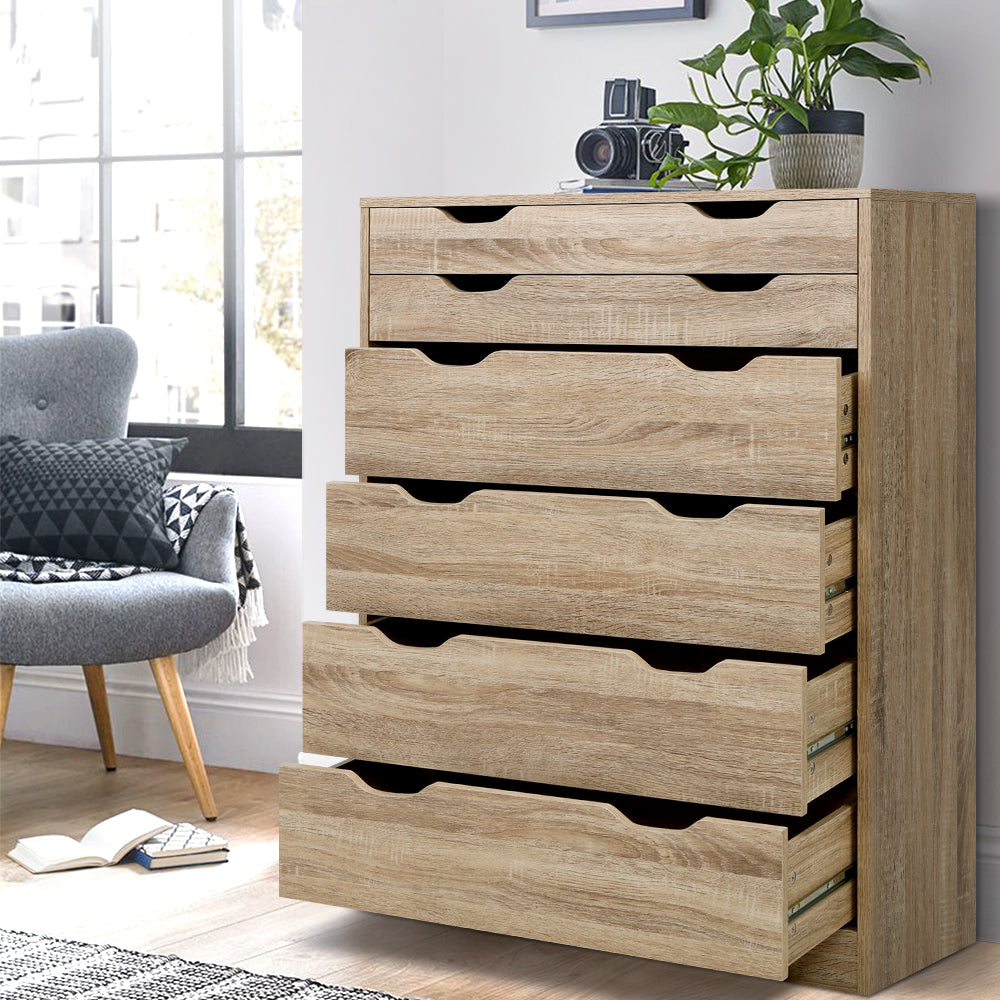 TWSC 6 Chest of Drawers - MYLA Oak
