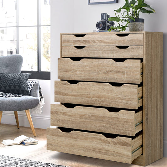 TWSC 6 Chest of Drawers - MYLA Oak